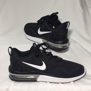 nike air max fury black and white